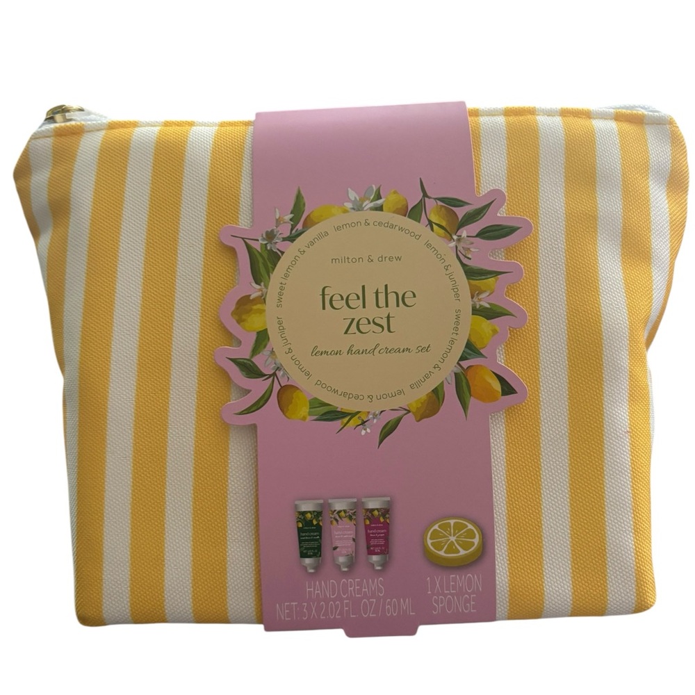 Lemon Hand Cream Set - Yellow London.